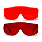 SleepKing - Charles set (červené + tmavě červené brýle)