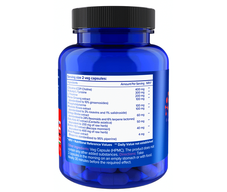 NATIOS Mind Focus, 60 veganských kapslí 2 NATIOS Mind Focus, 60 veganských kapslí - Obrázek 2