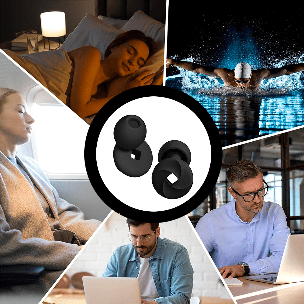 SleepKing černé špunty do uší, Amadeus 3 amadeus infografika