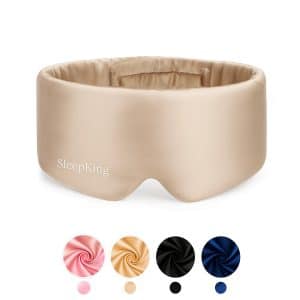 SleepKing hedvábná maska, 22-momme, Sophia