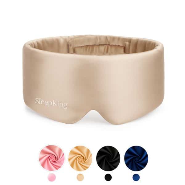 SleepKing hedvábná maska, 22-momme, Sophia