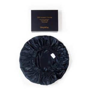 SleepKing™ Hedvábný bonnet, Hanna - Černá