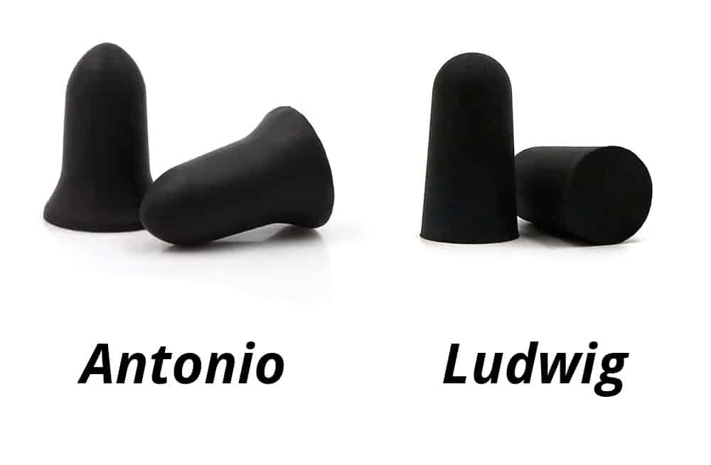 SleepKing™ Pěnové špunty do uší Ludwig 3 Ludwig vs antonio