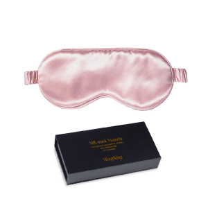 SleepKing™ Hedvábná maska Victoria - Růžová