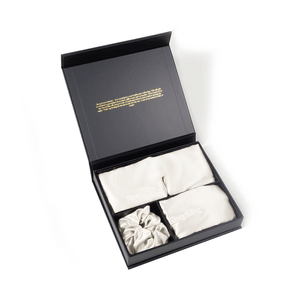 SleepKing™ Silk gift set, Ella - Bílá 1 SleepKing™ Silk gift set, Ella - Bílá