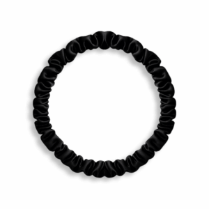 SleepKing™ Hedvábná gumička, Emily - Černá